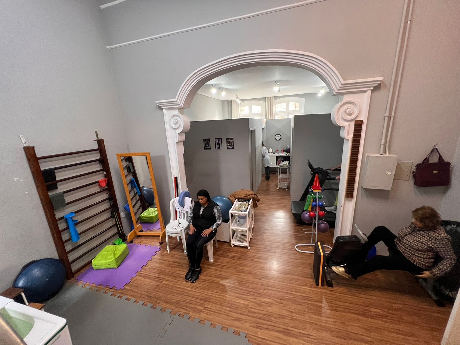Espaço de fisioterapia da Bella Fisio em Bagé